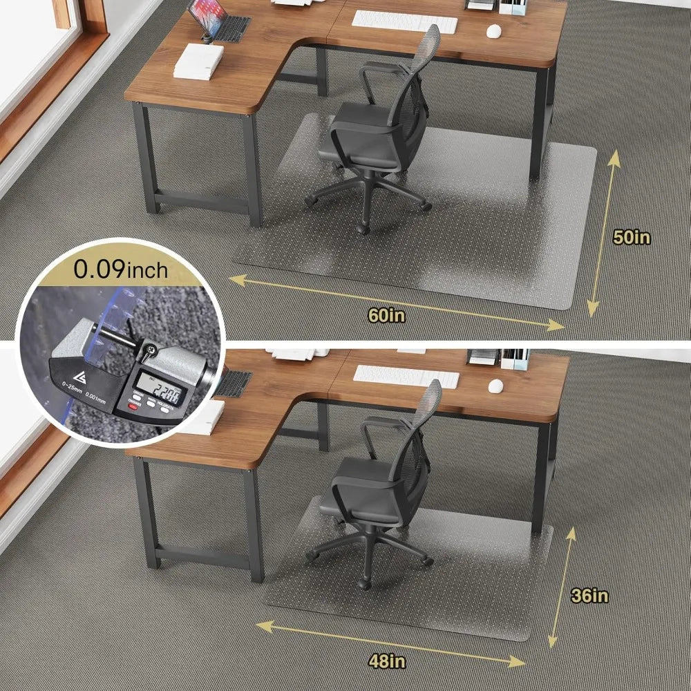 Office Chair Carpet Floor Mat for Home and Office Use
