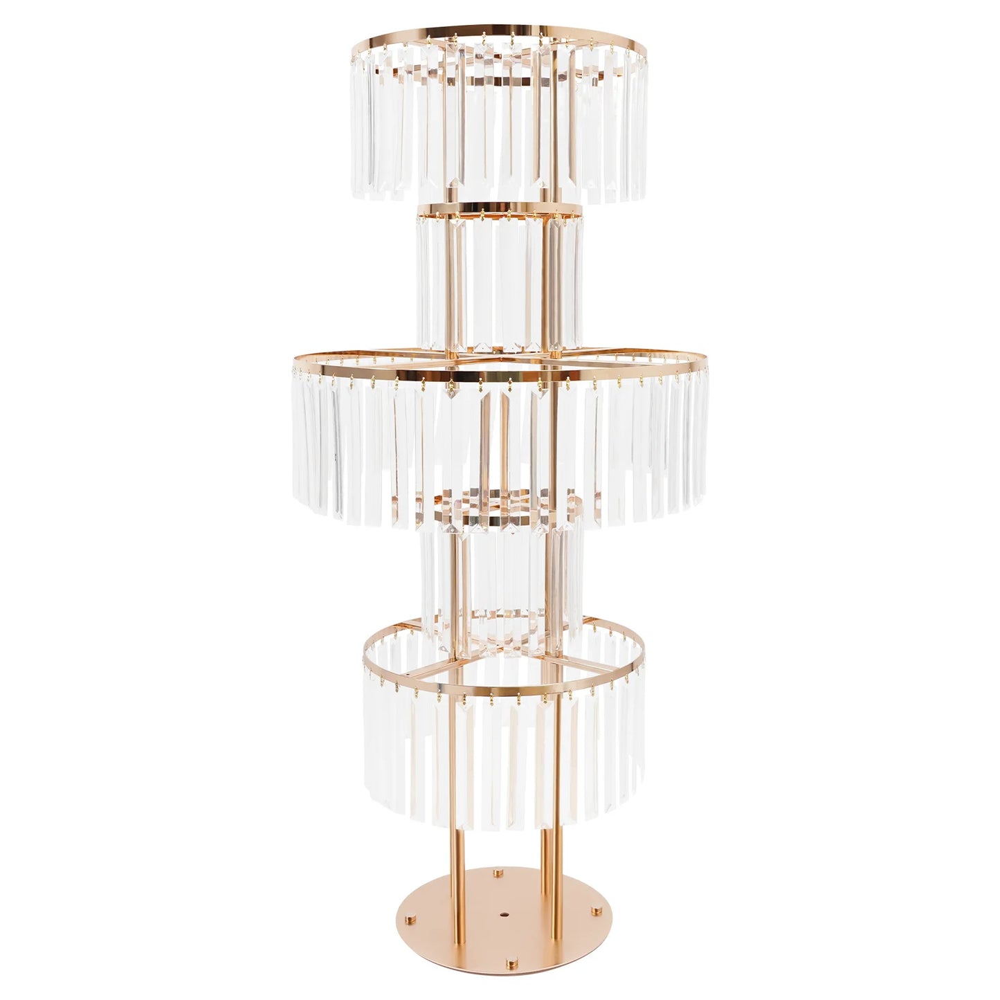 5-Tier Wedding Centerpiece Stand Acrylic Flower Vase