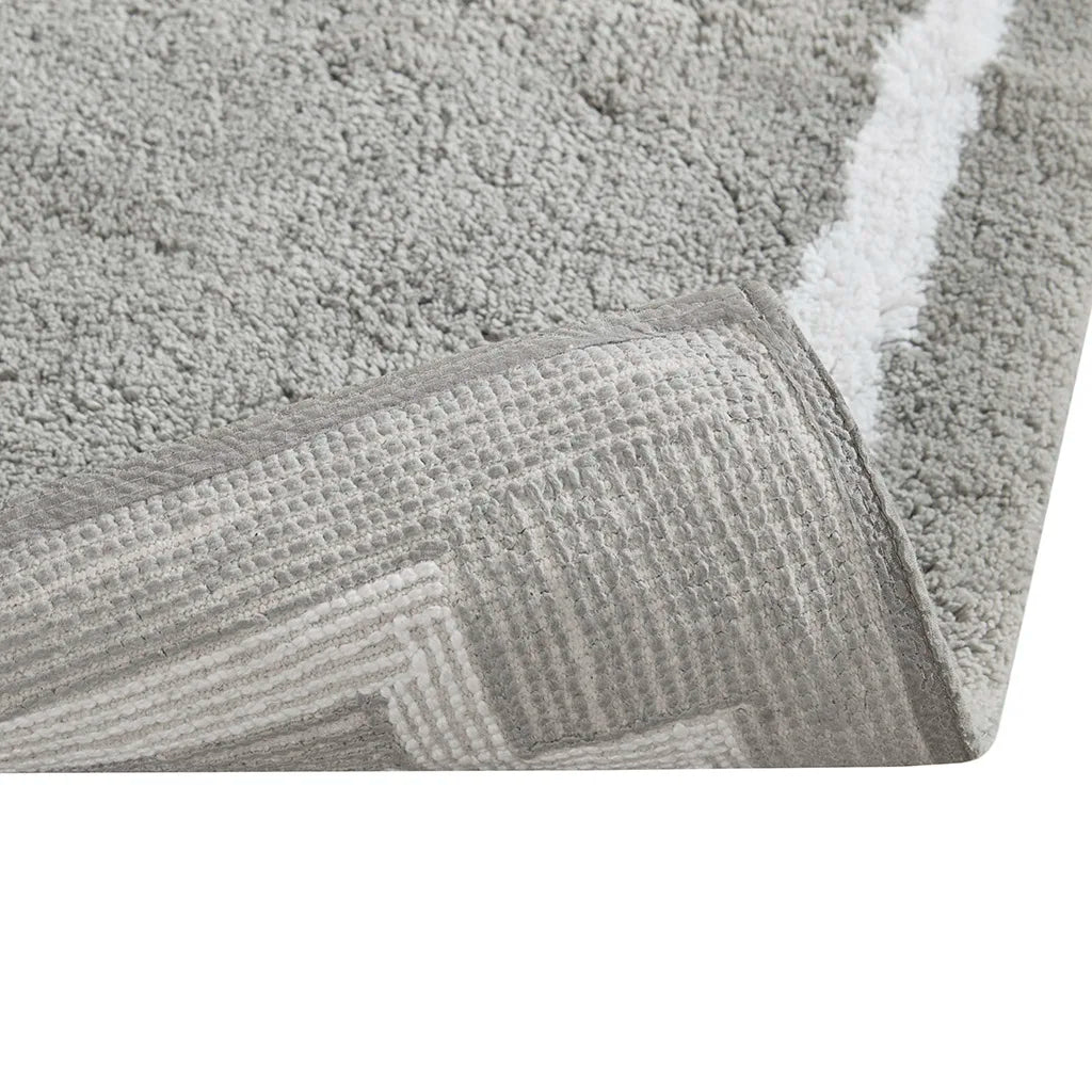 Cotton Tufted Bath Rug For Luxurious Bathroom Comfort