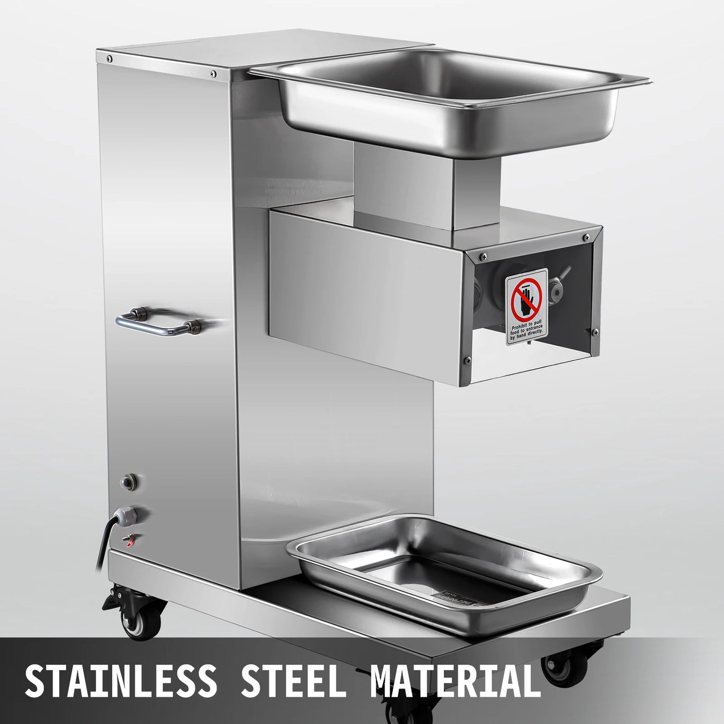 VEVOR Electric Meat Slicer 750W Commercial Cutter Pro