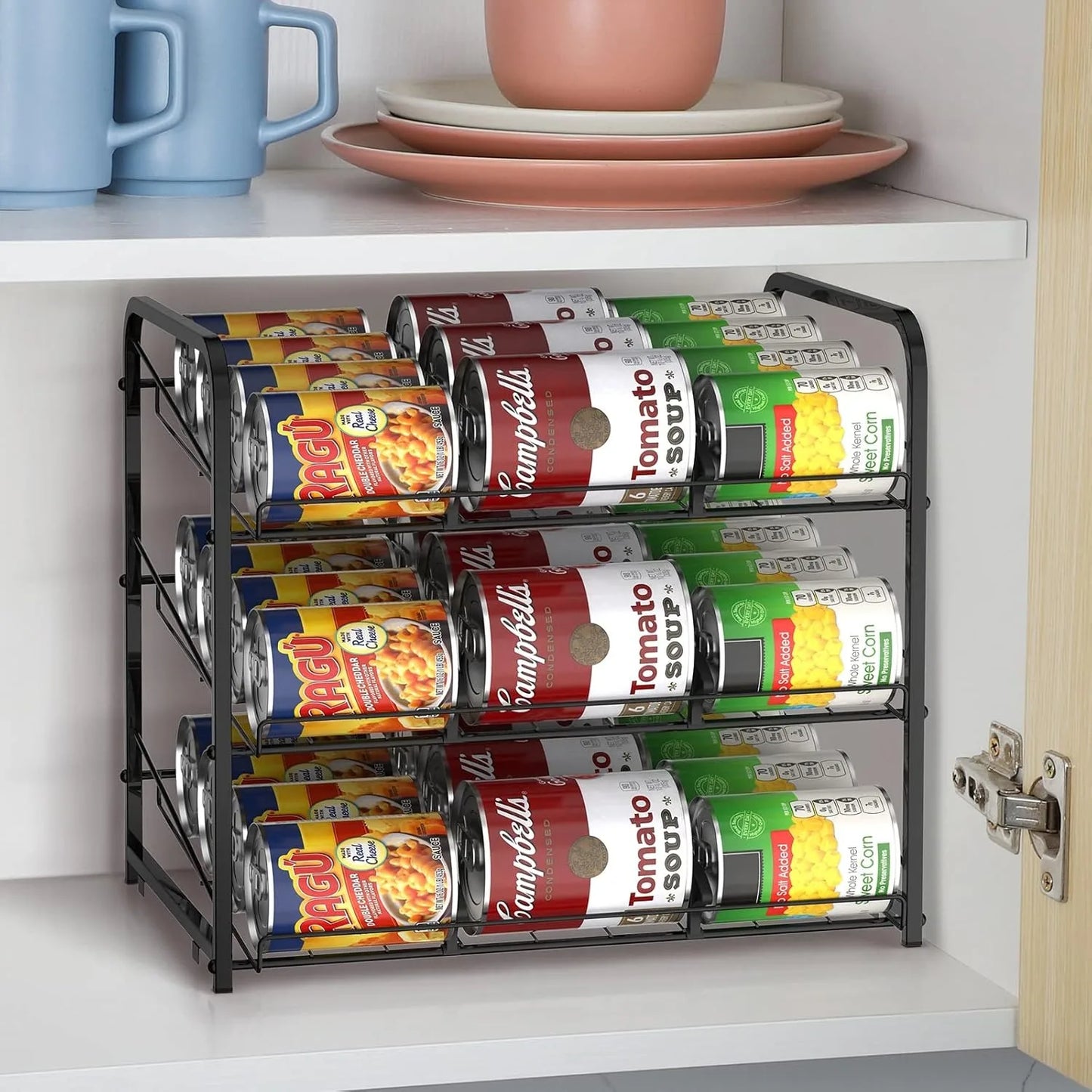 Stackable Can Organizer 2-Pack For 36 Cans