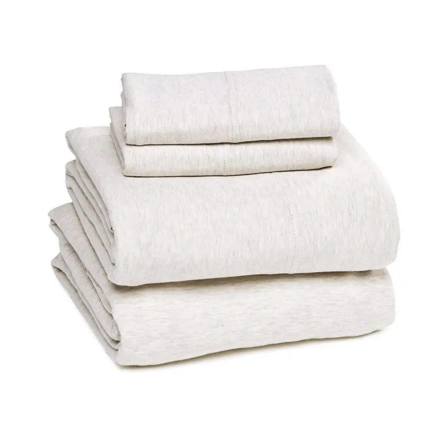 Cotton Jersey Bed Sheets Set 4 Piece