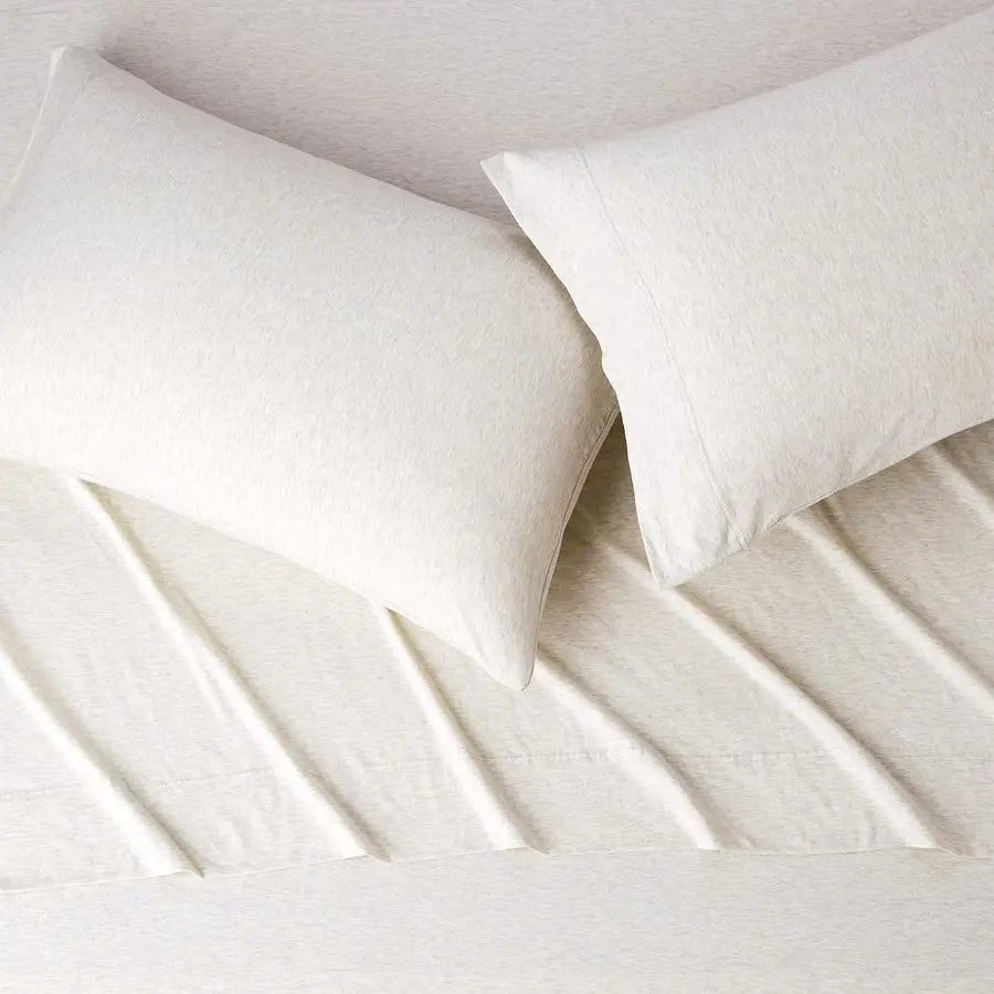 Cotton Jersey Bed Sheets Set 4 Piece