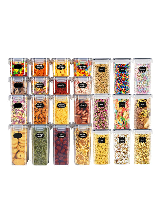 Sealed Food Storage Containers With Lids 48 Piece Set