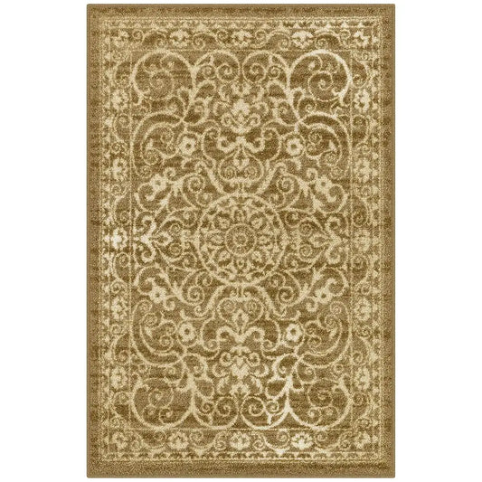 DIXSG Pelham Vintage Kitchen Rugs Non Slip Area Carpet