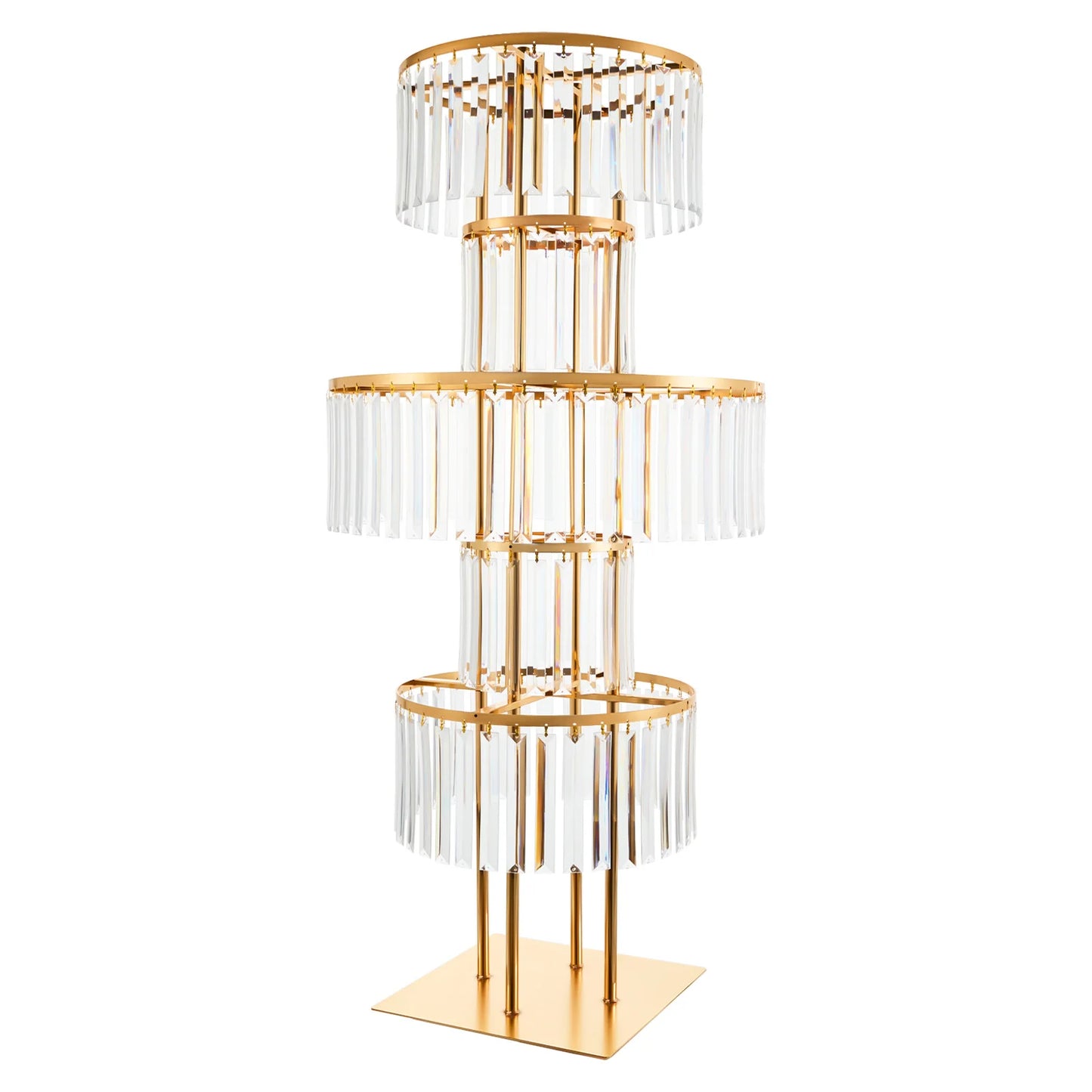 5-Tier Wedding Centerpiece Stand Acrylic Flower Vase