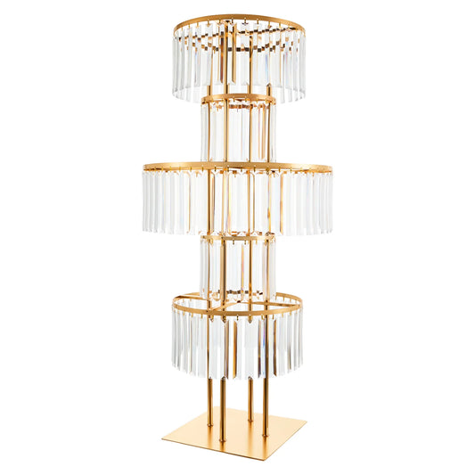 5-Tier Wedding Centerpiece Stand Acrylic Flower Vase