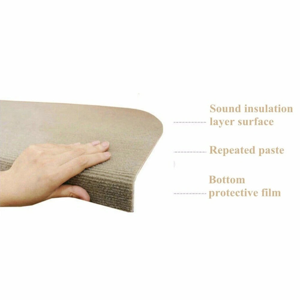 Bymaocar Carpet Stair Treads 13Piece Non Slip Protectors