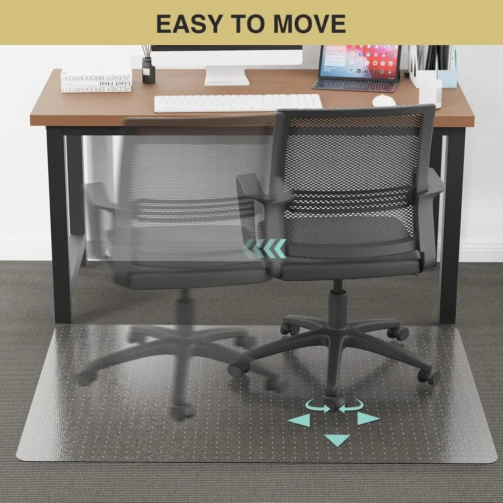 Office Chair Carpet Floor Mat for Home and Office Use